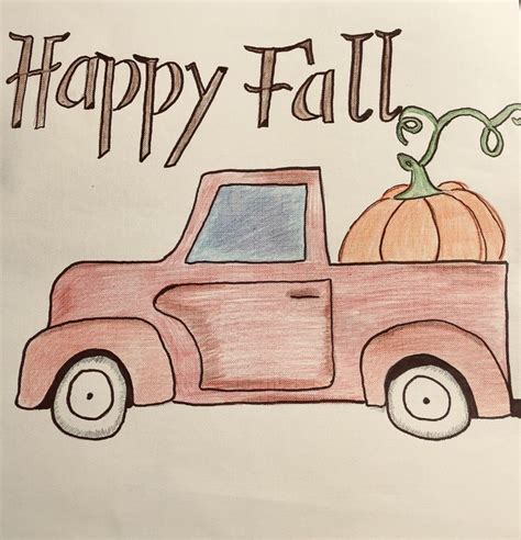 cute fall sketches|easy fall drawings for beginners.